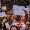 Em audiência pública, grupos favoráveis e contrários à privatização se manifestaram na Câmara de SP - André Bueno/Câmara Municipal de São Paulo