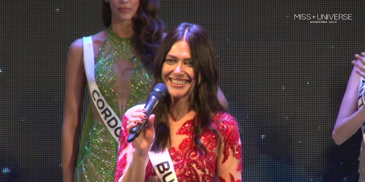Candidata de 60 anos rouba os holofotes na seletiva argentina para o Miss Universo