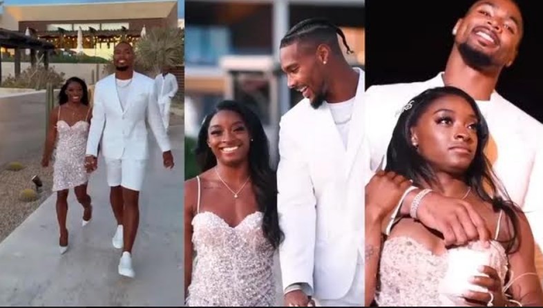 Enfim, a festa: Simone Biles compartilha momentos de sua recepção de ...