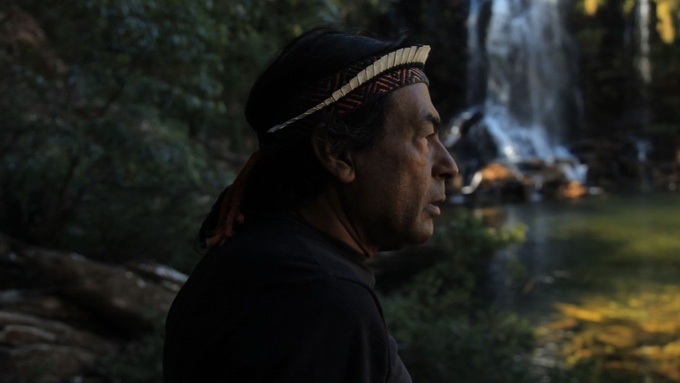 'Ailton Krenak — O sonho da pedra' — Foto: Divulgação
