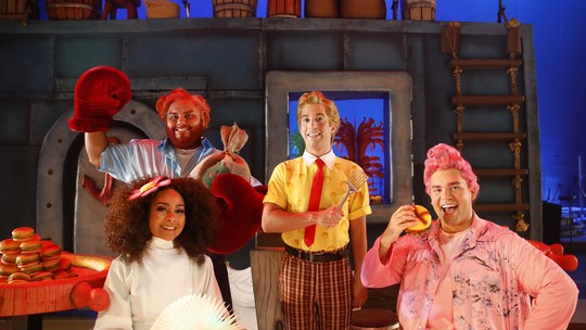 'Bob Esponja, o musical', sucesso da Broadway, chega ao Rio na sexta