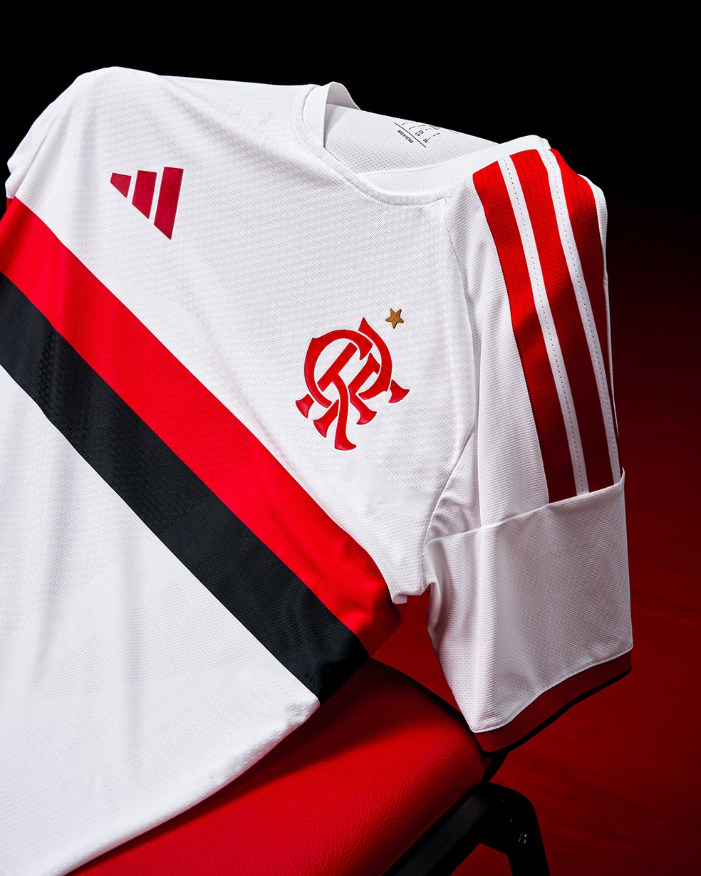 Detalhes da nova camisa do Flamengo — Foto: Divulgação / Adidas
