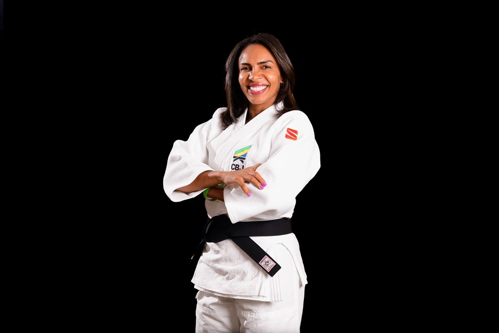 Érika Miranda, ex-judoca que agora é treinadora no Canadá: brasileiros têm oportunidade no exterior — Foto: Divulgação CBJ