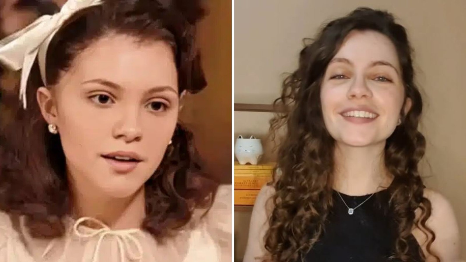 Cecília Dassi desistiu da carreira promissora de atriz aos 23 anos. Com novelas como "Por amor", "Suave veneno", "O beijo do vampiro" e "Alma gêmea", ela fez seu último trabalho em trama em "Viver a vida". Depois fez faculdade de Psicologia, onde se encontrou e abriu um consultório  — Foto: Reprodução/Globo e Reprodução/Instagram