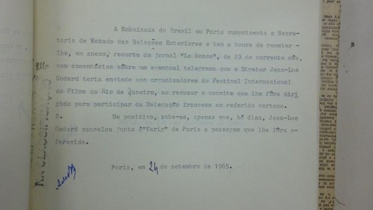 Jean-Luc Godard recusou convite para visitar o Brasil por causa da ditadura