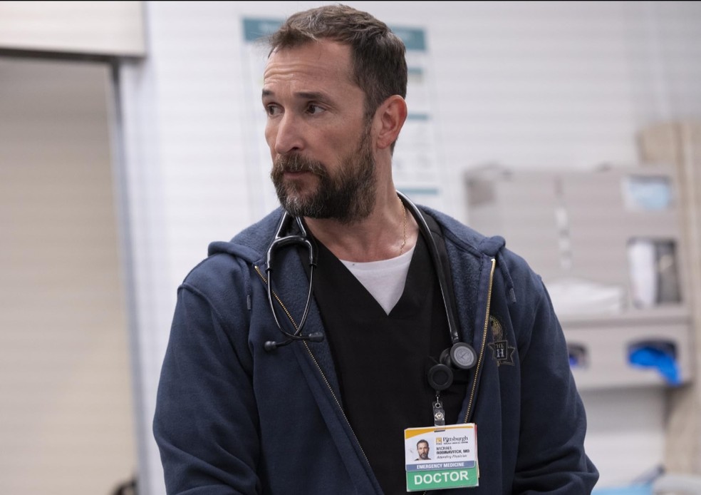 Noah Wyle em'The Pitt' — Foto: Warrick Page / MAX
