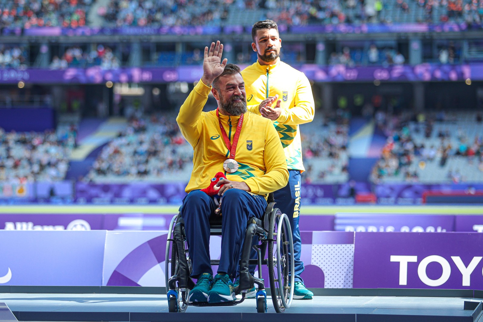 Paralimpíadas de Paris: Julio Cesar conquista medalha ouro para o ...