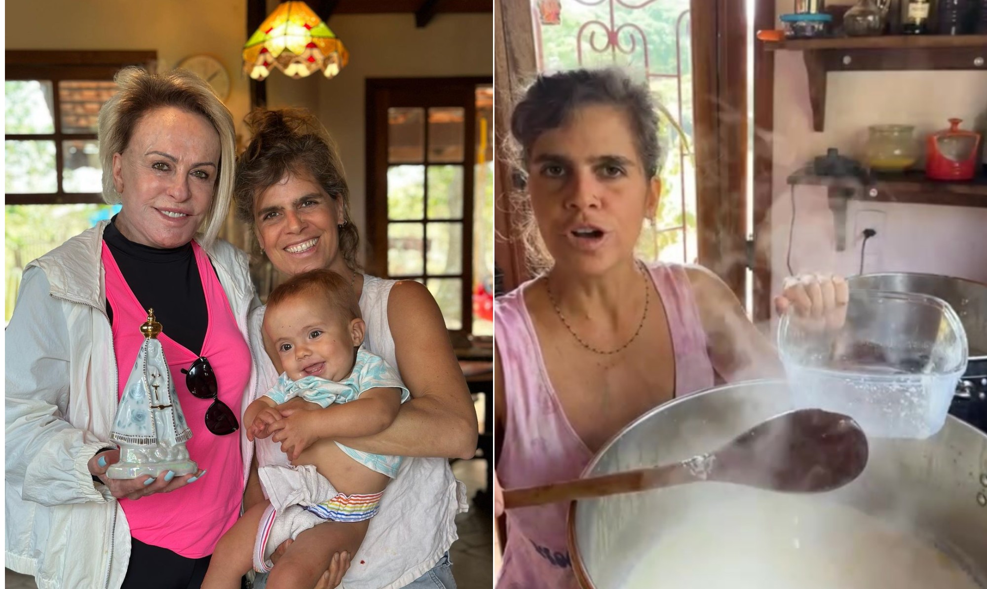 Filha de Ana Maria Braga vive no campo com a família, ensina receitas védicas e inspira web com 'lifestyle natural'