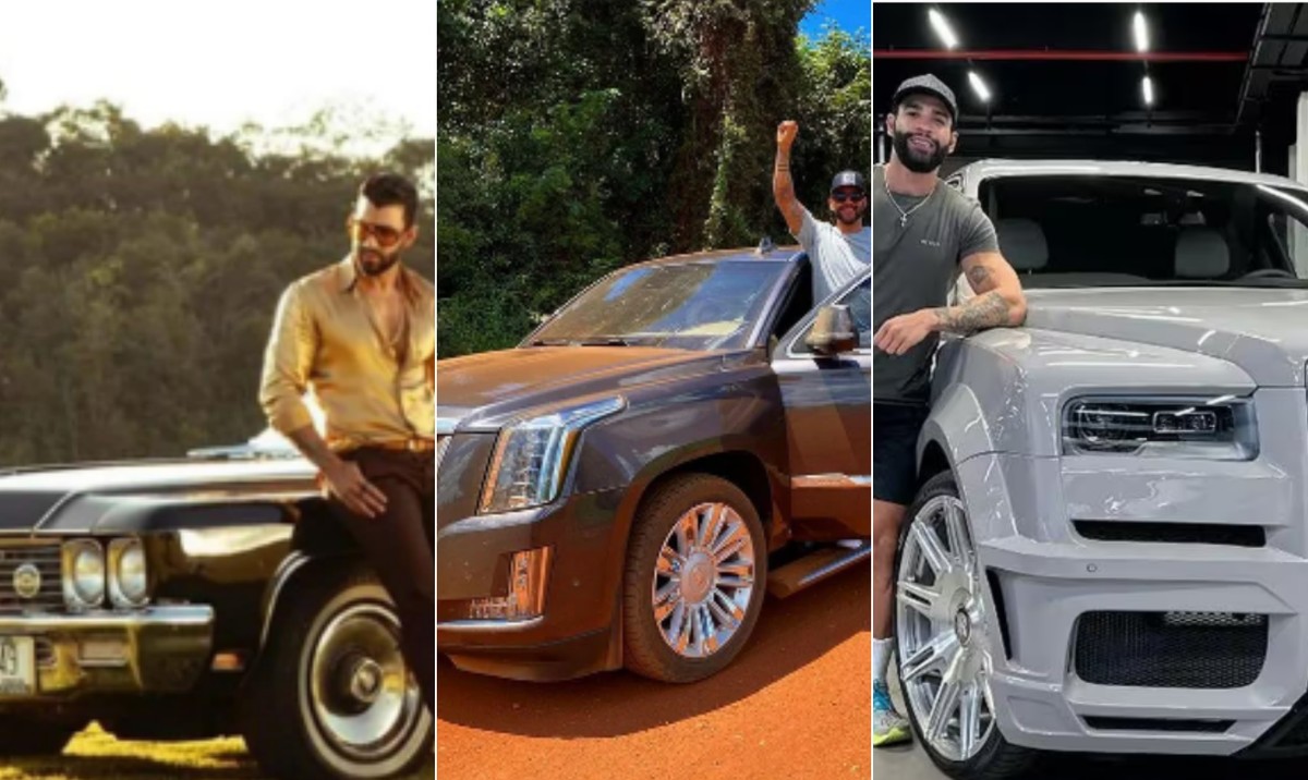 Gusttavo Lima tem coleção de carros avaliada em R 20 milhões; último