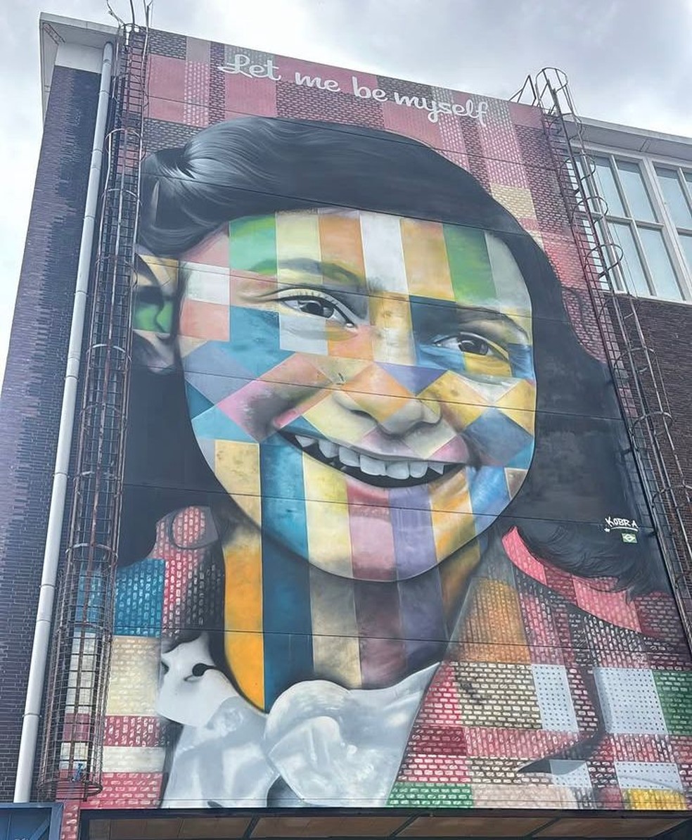 A atriz Guilhermina Guinle em Amsterdam — Foto: Reprodução/Instagram