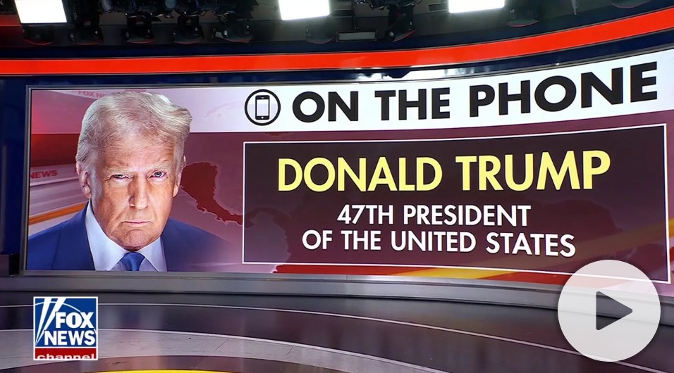 Presidente dos Estados Unidos, Donald Trump, concedeu entrevista à rede de TV americana Fox News após o ataque na Venezuela — Foto: Reprodução / Fox News