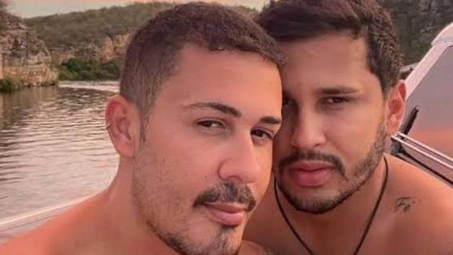 Carlinhos Maia e Lucas Guimarães: fim do casamento anunciado em outubro após 13 anos de união — Foto: Reprodução / Instagram