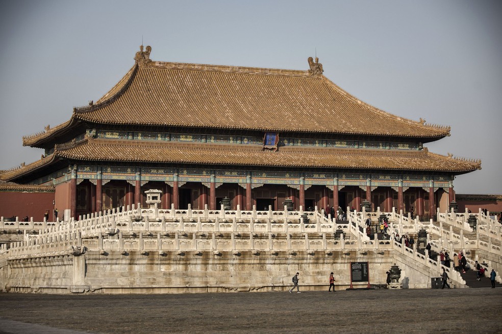 Cidade Proibida: ponto de interesse para brasileiros que conhecem a China — Foto: Qilai Shen