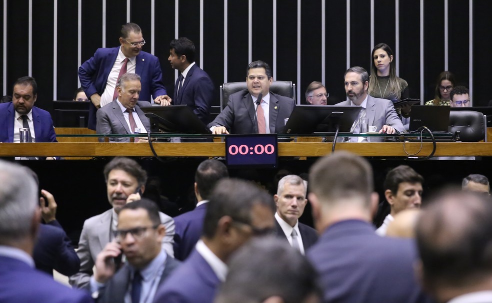 Session of the National Congress that analyzed Lula's veto – Photo: Caio Magalhães/House of Representatives