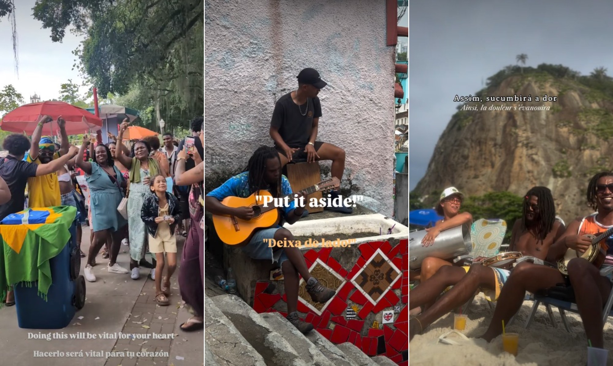 O samba que os gringos traduzem para vários idiomas como símbolo do 