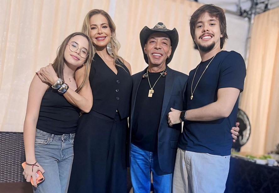 Chrystian era pai de dois filhos, João e Lia, frutos do relacionamento com Key Vieira