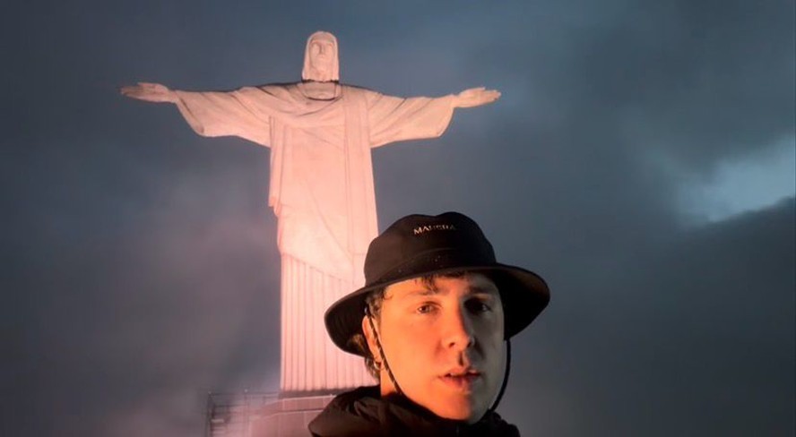 Lucas Vignale, cineasta argentino morto no acidente de helicópteros no Recreio, postou vídeo no Cristo Redentor