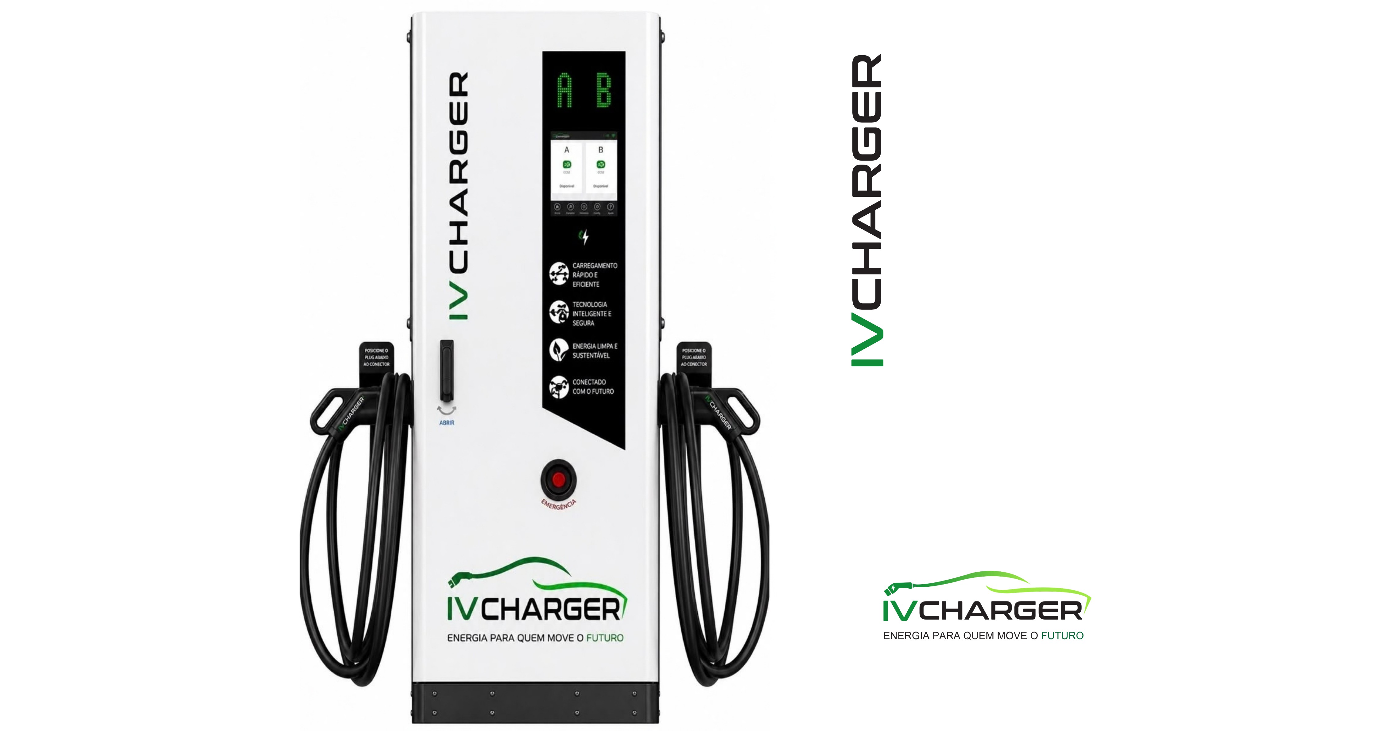 IV Charger transforma vagas em negócio com recarga elétrica