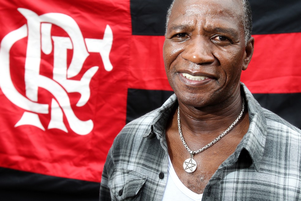 Adílio, ídolo do Flamengo — Foto: Ivo Gonzalez / 30-11-2011