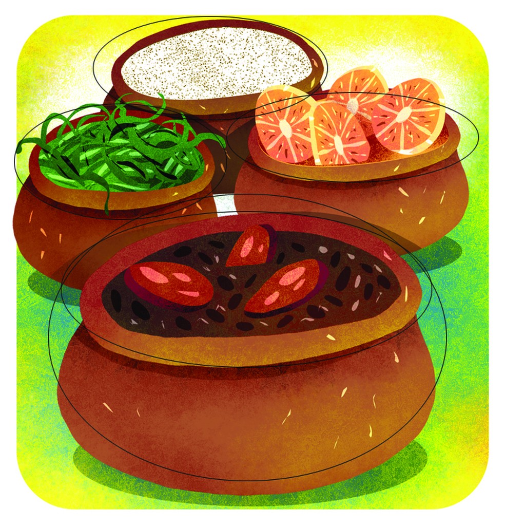 Comidas regionais — Foto: Editoria de arte