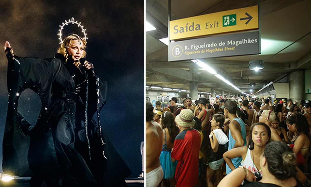 Show da Madonna: metrô terá funcionamento até as 4h para embarque em Copacabana; saiba mais