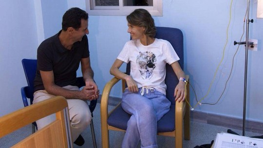 Mulher do presidente sírio Bashar al-Assad é diagnosticada com leucemia cinco anos após cura de câncer de mama