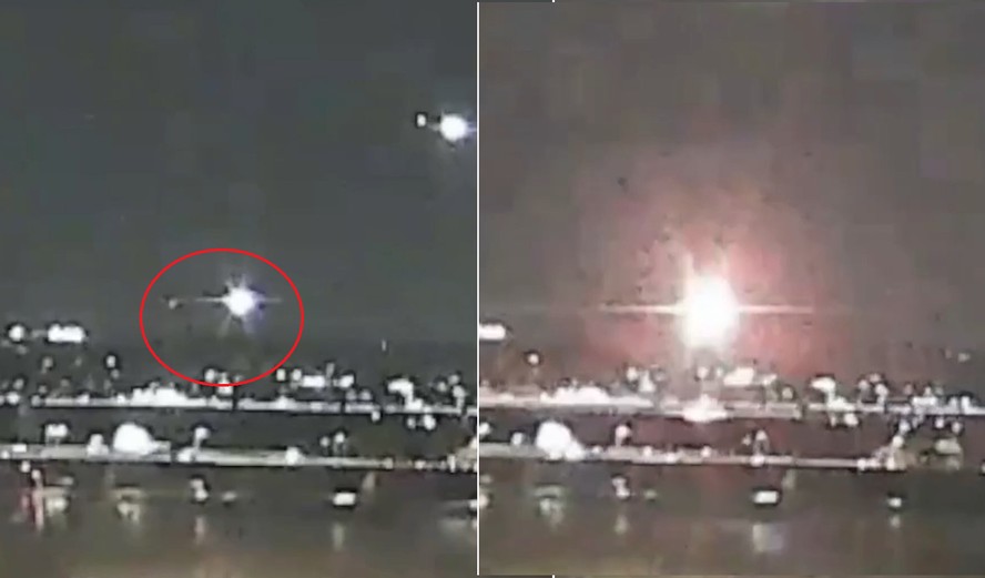 Avião e helicóptero batem no ar perto de aeroporto em Washington