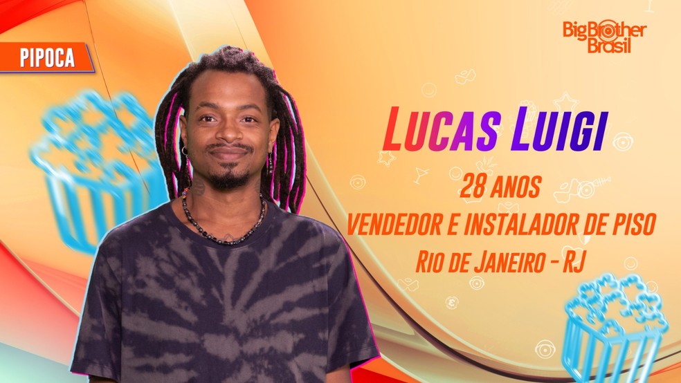 Lucas Luigi, vendedor  Foto: Divulgao/ TV Globo