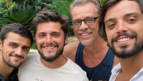 Felipe and Rodrigo Simas are Bruno Gissoni's maternal brothers — Photo: Reproduction/Instagram