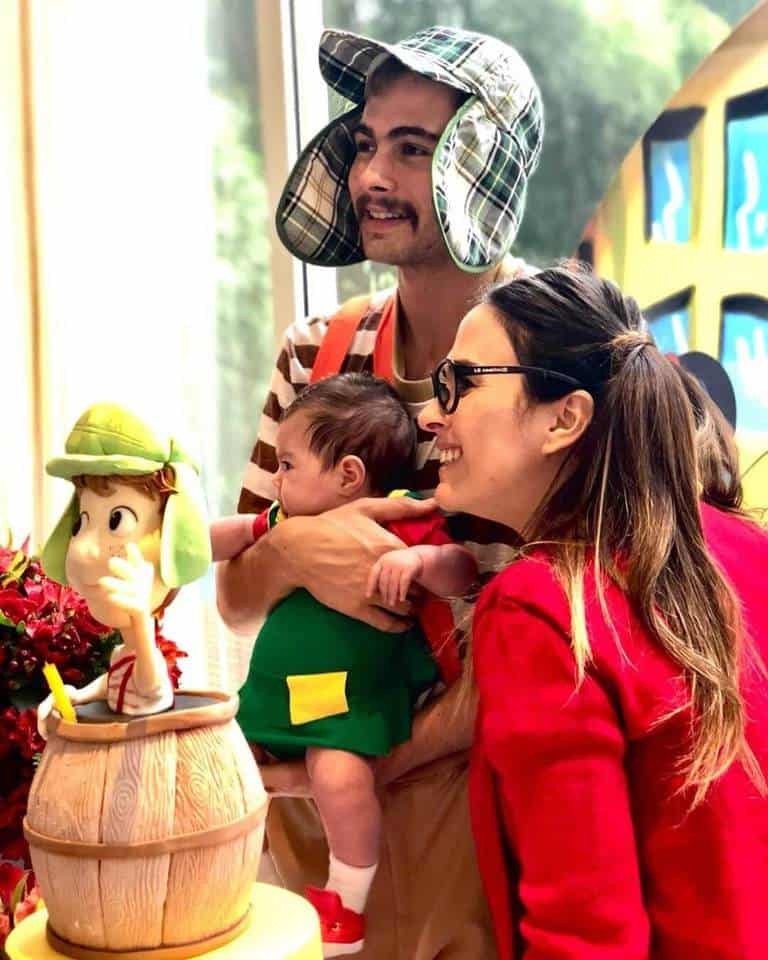 Tatá Werneck se veste de Chiquinha para mesversário de Clara Maria — Foto: Instagram