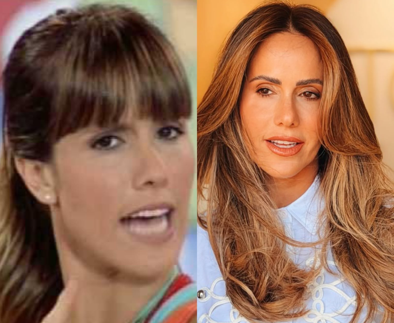 Fernanda Pontes também comandou a TV Globinho entre 2009 e 2010. Hoje, ela mora nos Estados Unidos, onde apresenta um programa da Globo Internacional — Foto: Reprodução/TV Globo e Instagram