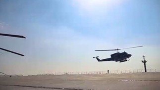 Veículo permite que cinco helicópteros sejam operados ao mesmo tempo — Foto: Reprodução/Youtube