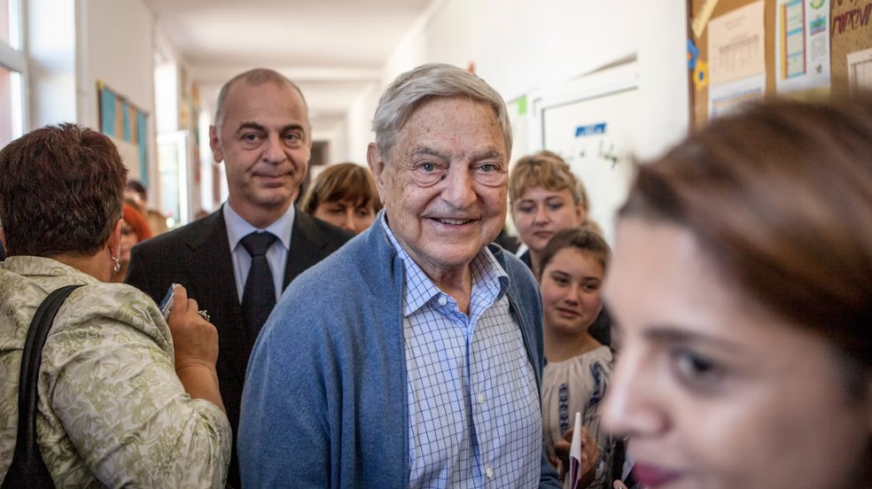 George Soros, bilionário e filantropo fundador da Open Society Foundations — Foto: Reprodução/Open Society Foundations