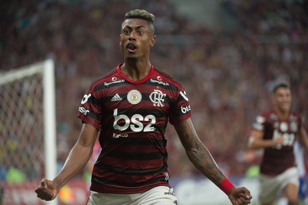 Bruno Henrique comandou ataque arrasador do Flamengo de 2019 — Foto: Alexandre Vidal / Flamengo