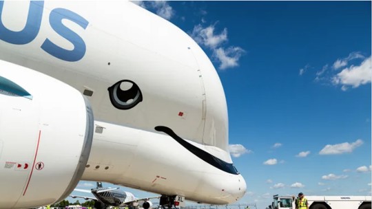 Airbus Beluga: avião com design inspirado em baleias ganha sua própria companhia aérea