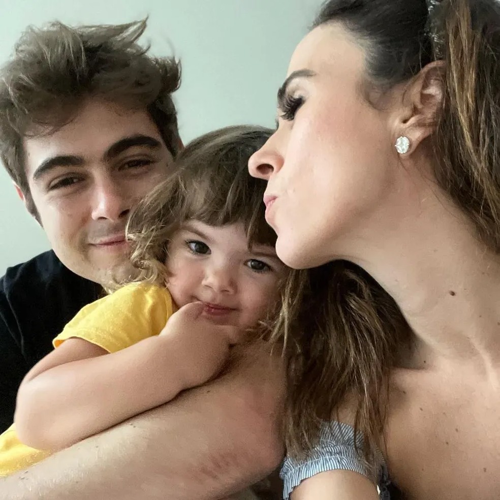 Rafael Vitti, Clara Maria e Tata Werneck — Foto: Reprodução Instagram