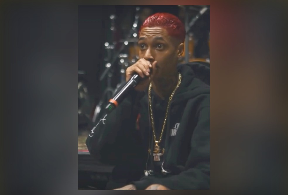 O rapper Oruam — Foto: Reprodução