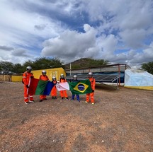 Habitat Marte, que simula a realidade do planeta vermelho — Foto: Reprodução
