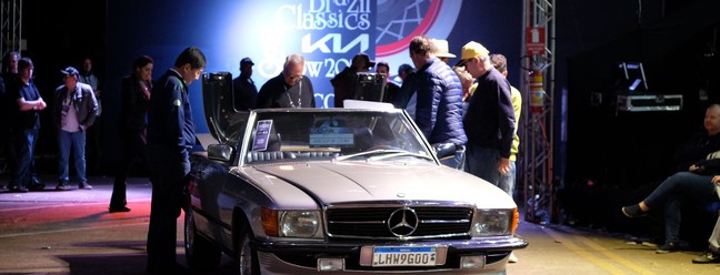 Modelos antigos da Mercedes Benz são os que mais apresentaram valorização recentemente — Foto: José Paulo Parra / Divulgação