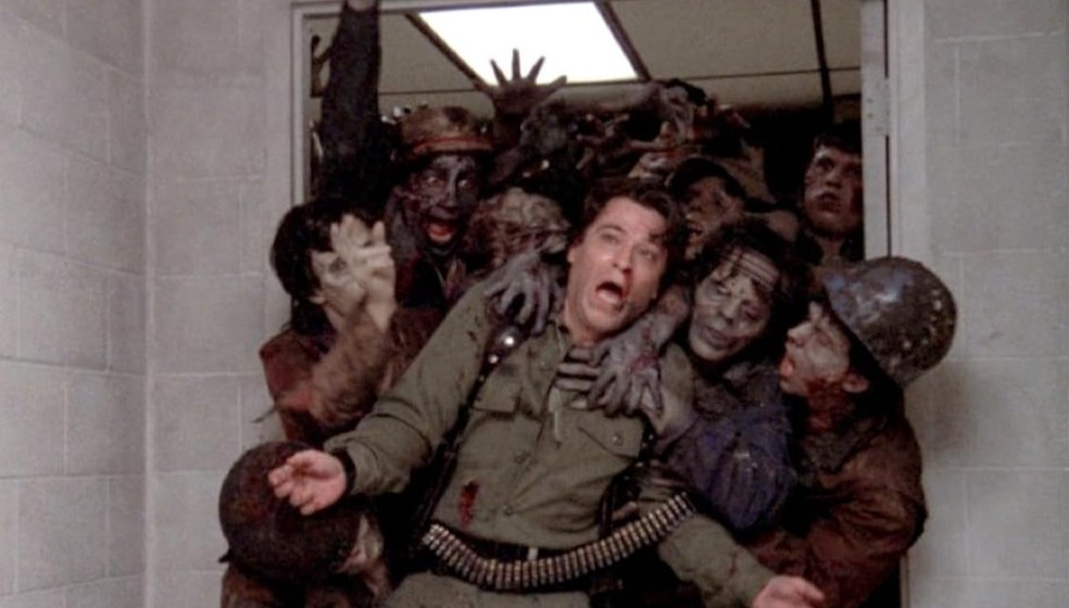 Cena de'Dia dos mortos', de George Romero — Foto: Divulgação
