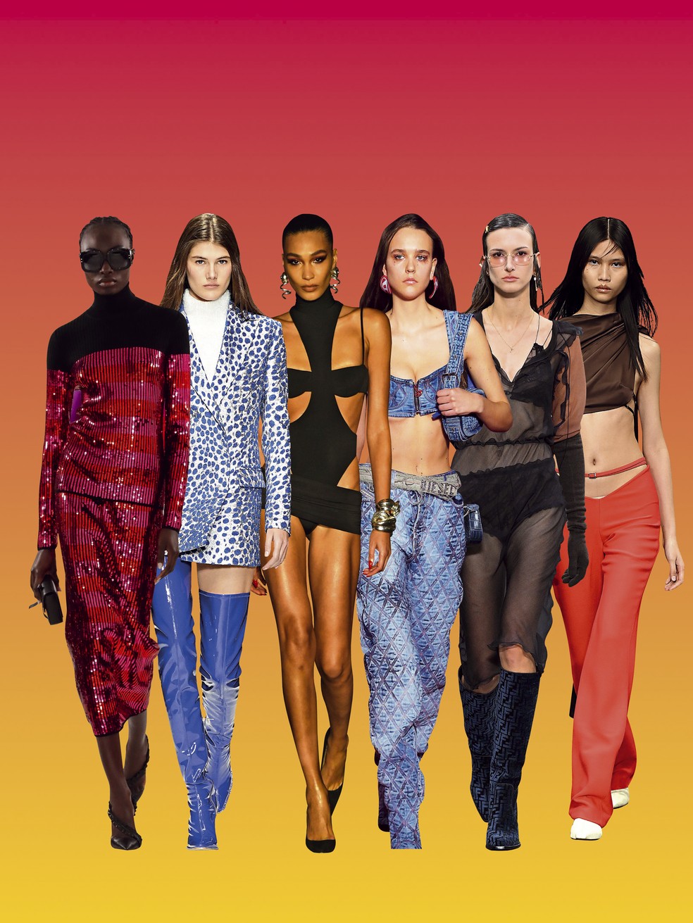 A moda inverno 2023 vem com diversos estilos e brilhos
