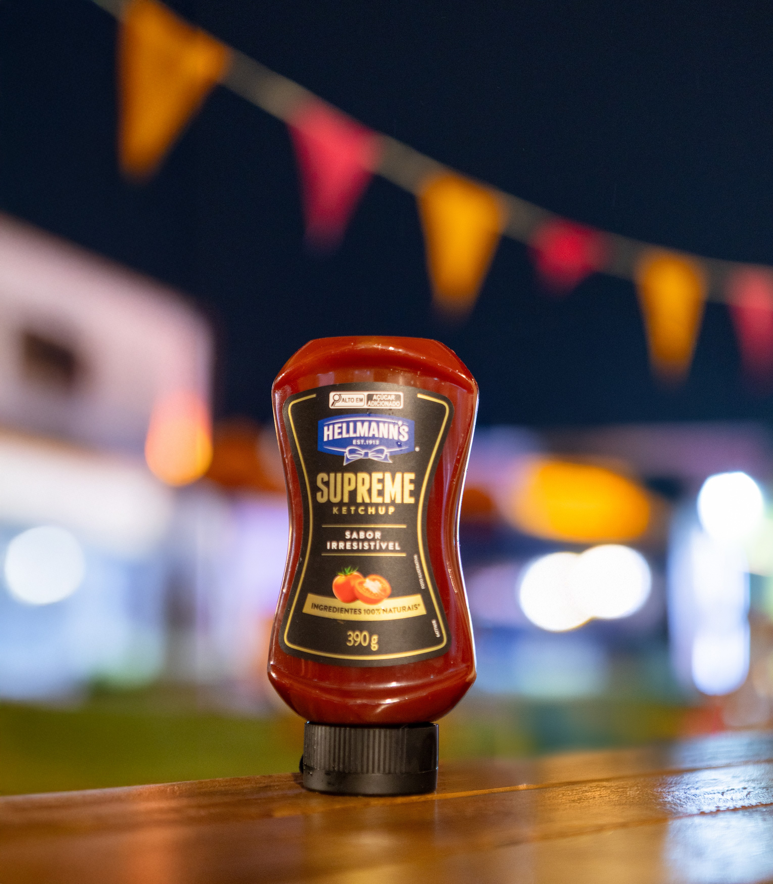 Hellmann’s amplia portfólio com lançamento de ketchup na linha Linha Supreme