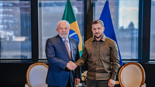 Zelensky acusa Brasil de priorizar 'aliança com um agressor', em referência à relação de Lula com a Rússia de Putin