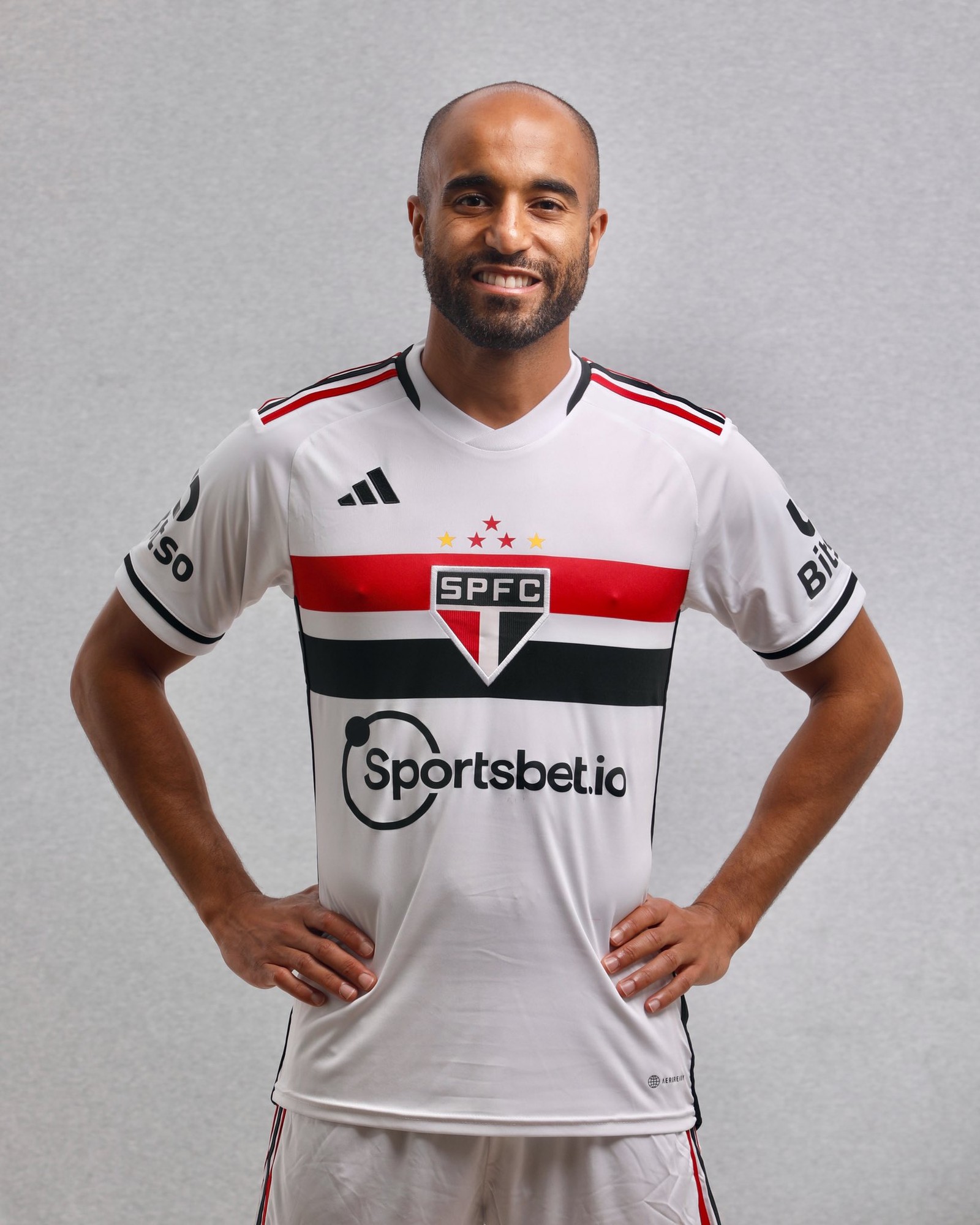 São Paulo contratou o atacante Lucas Moura, ex-Tottenham — Foto: Divulgação/São Paulo
