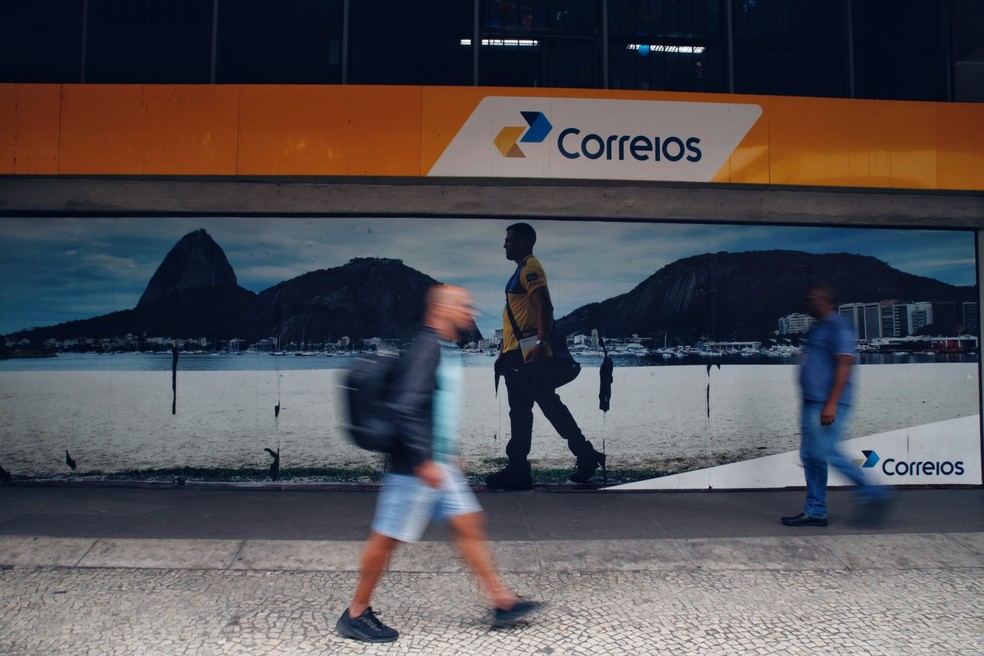 Agência dos Correios Cidade Nova, na Rua Afonso Cavalcanti, na região Central do Rio  — Foto: Marina Calderon / Agência O Globo