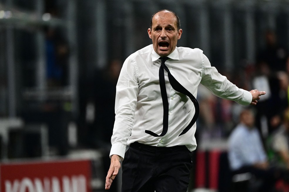 Massimiliano Allegri é demitido do Milan — Foto: Piero CRUCIATTI / AFP