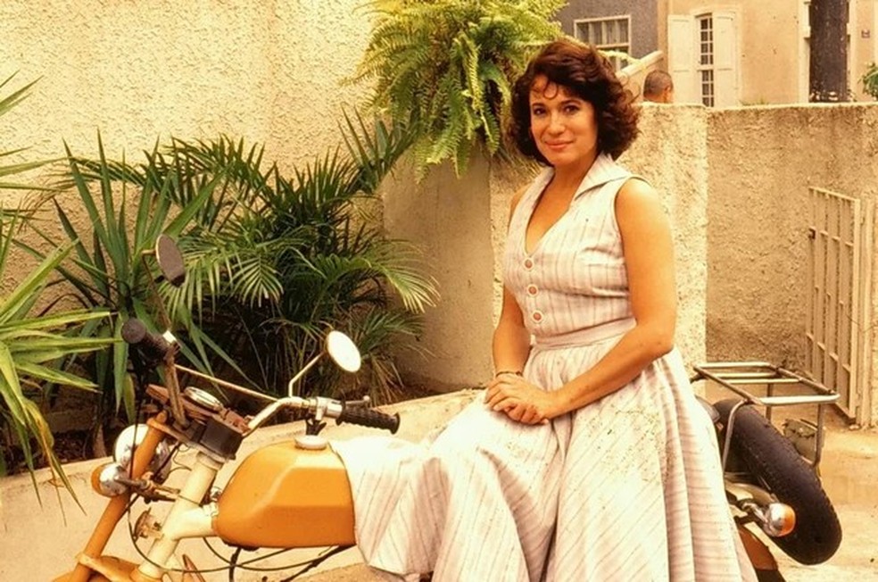 Susana Vieira na novela 'Bambolê' (Foto: Reprodução/Memória Globo) — Foto:         