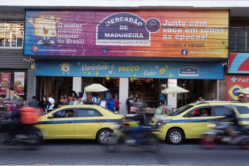 Fachada atual no Mercadão de Madureira — Foto: Júlia Aguiar