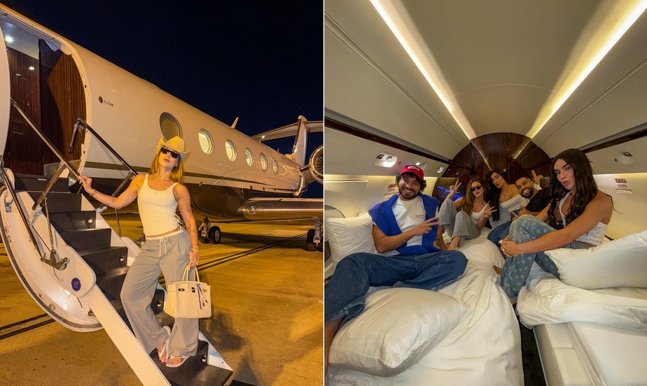 R$ 28 milhões e 'quarto das princesas': conheça o jato que levou Virginia  Fonseca e amigos à 'eurotrip'