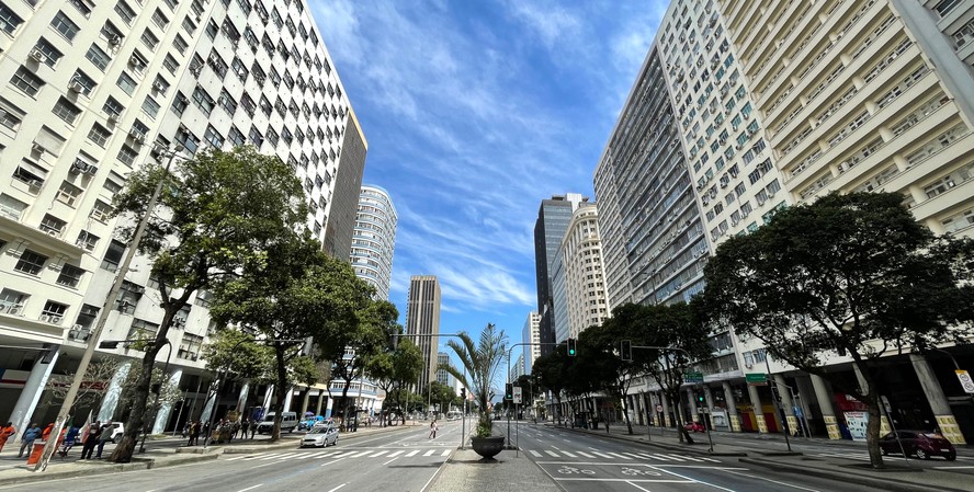 Avenida Presidente Vargas, no centro do Rio